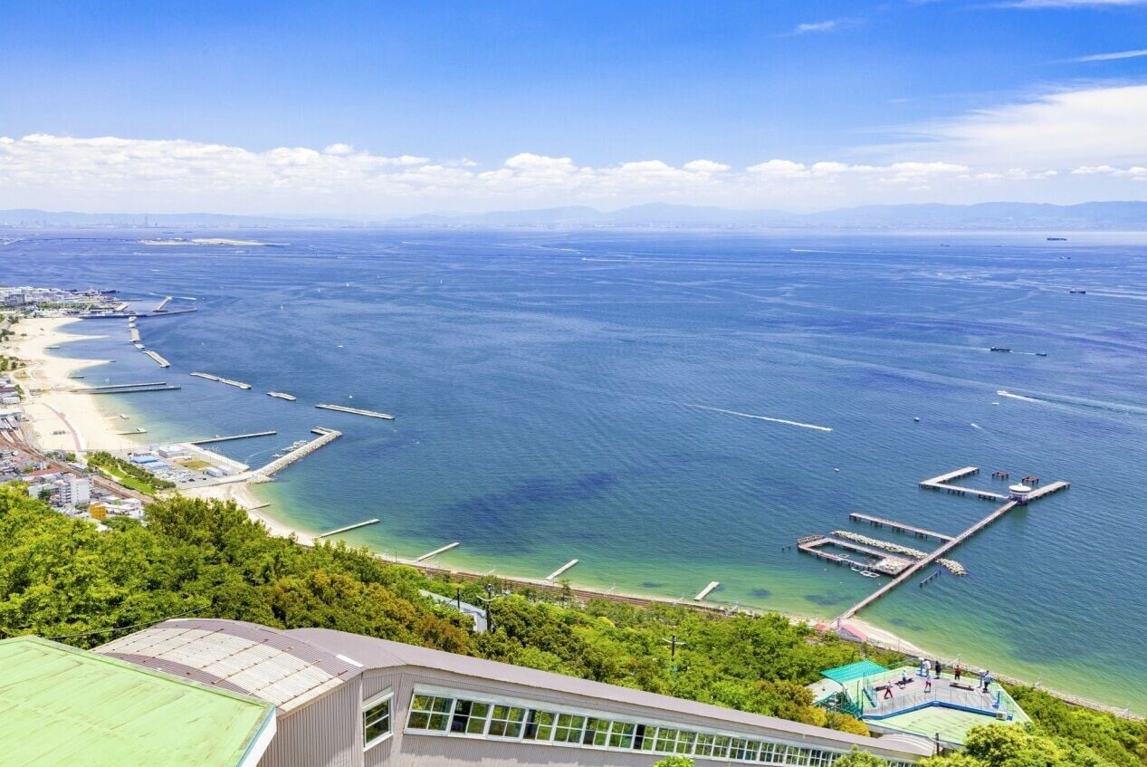 日本神戶市須磨區須磨海水浴場