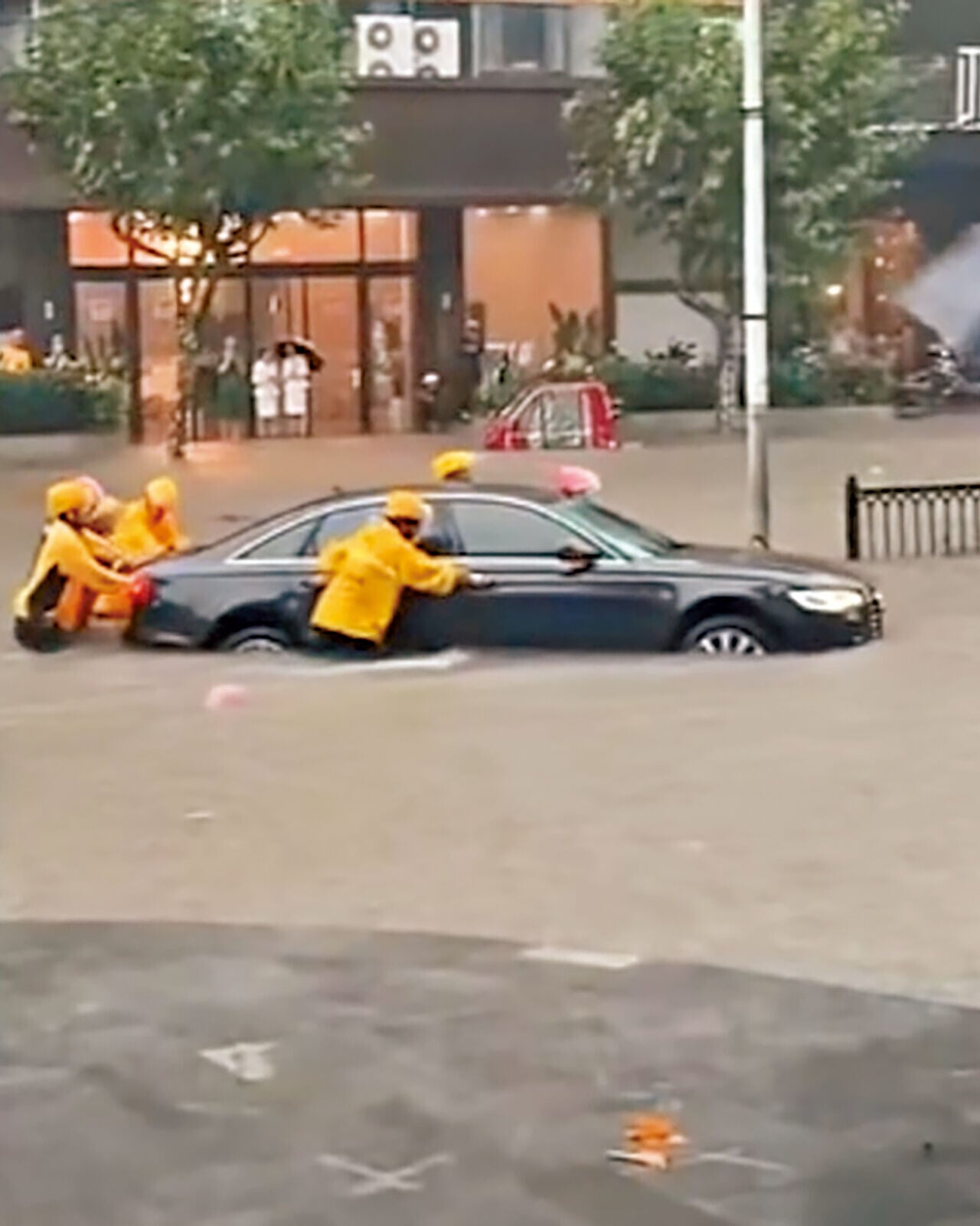 上海暴雨水浸