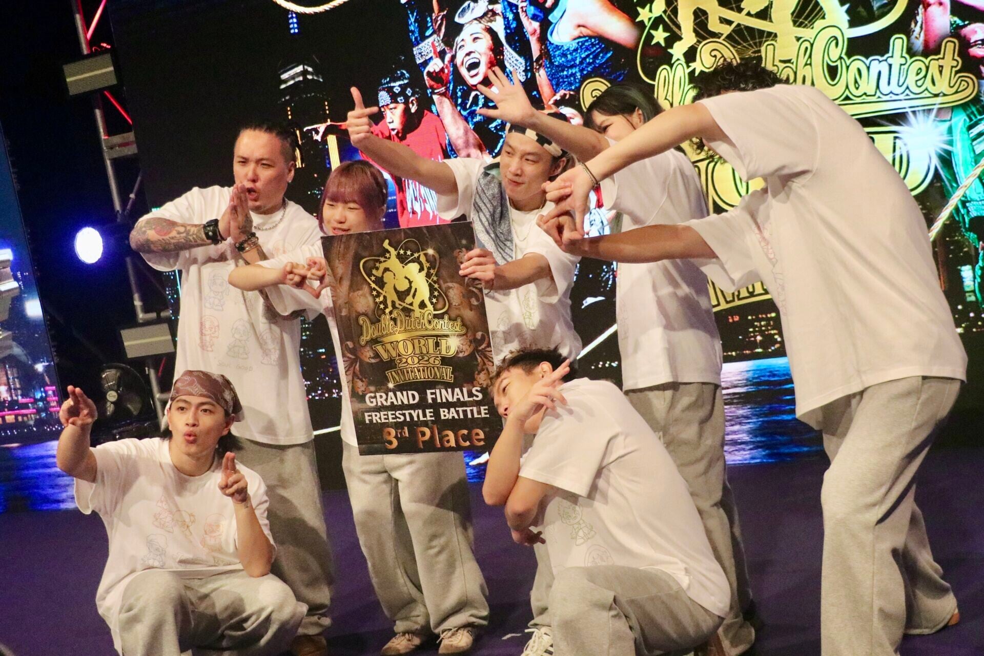 香港跳繩邀請錦標賽 2026,Jumpy Soul 於團體自由對決(Freestyle Battle)摘得季軍