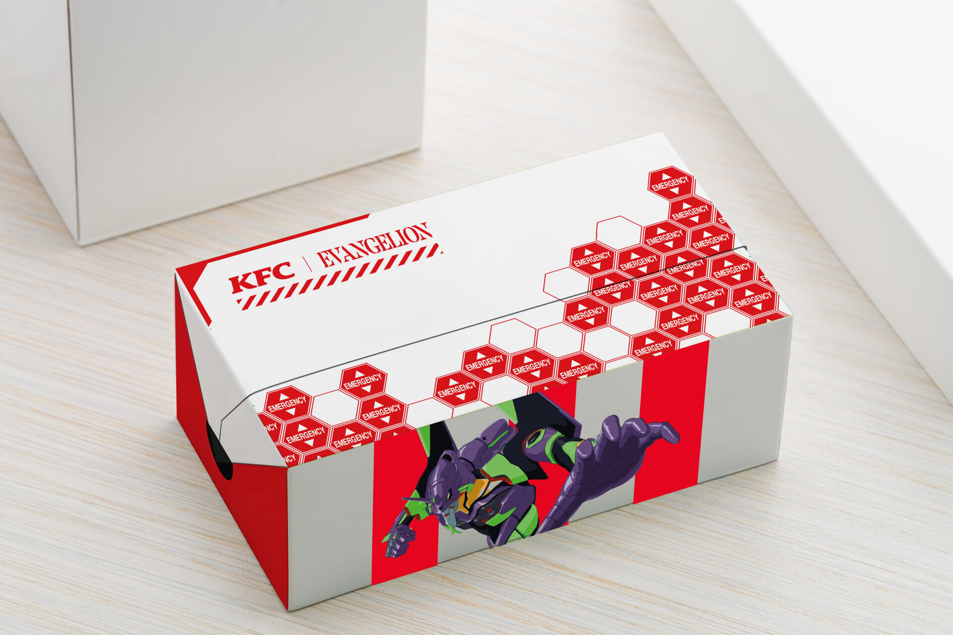 KFCxEVA Food Packaging Mockup 1