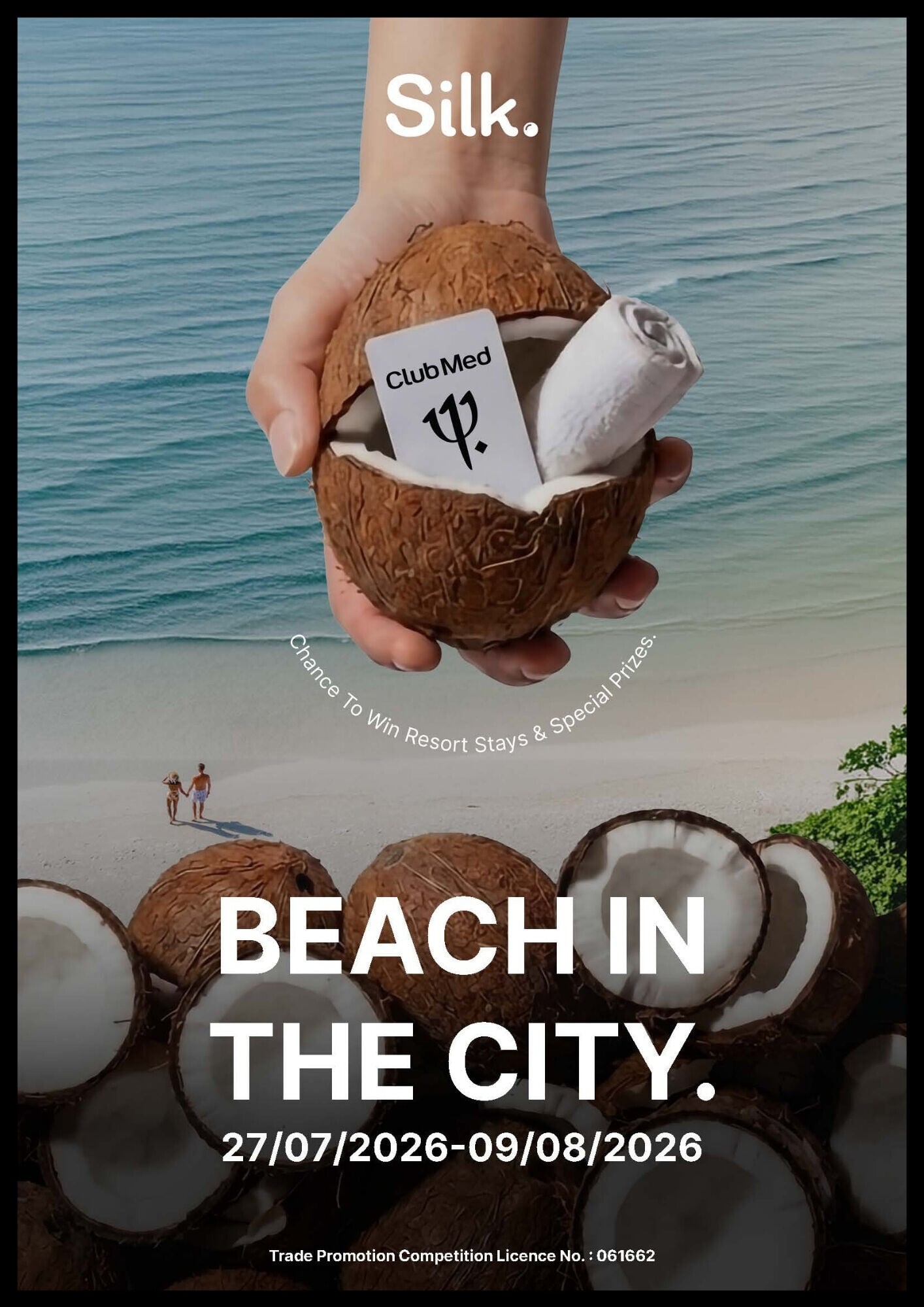 Club Med x Silk. Campaign KV