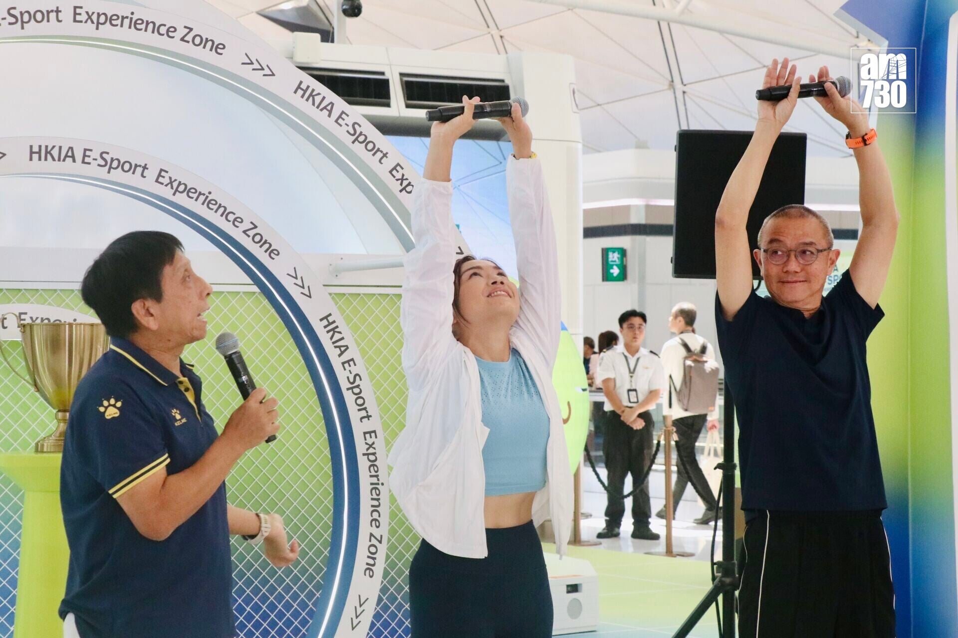 香港國際機場於7月17日起推出全新「E-sport電競體驗區」(吳清秀攝)