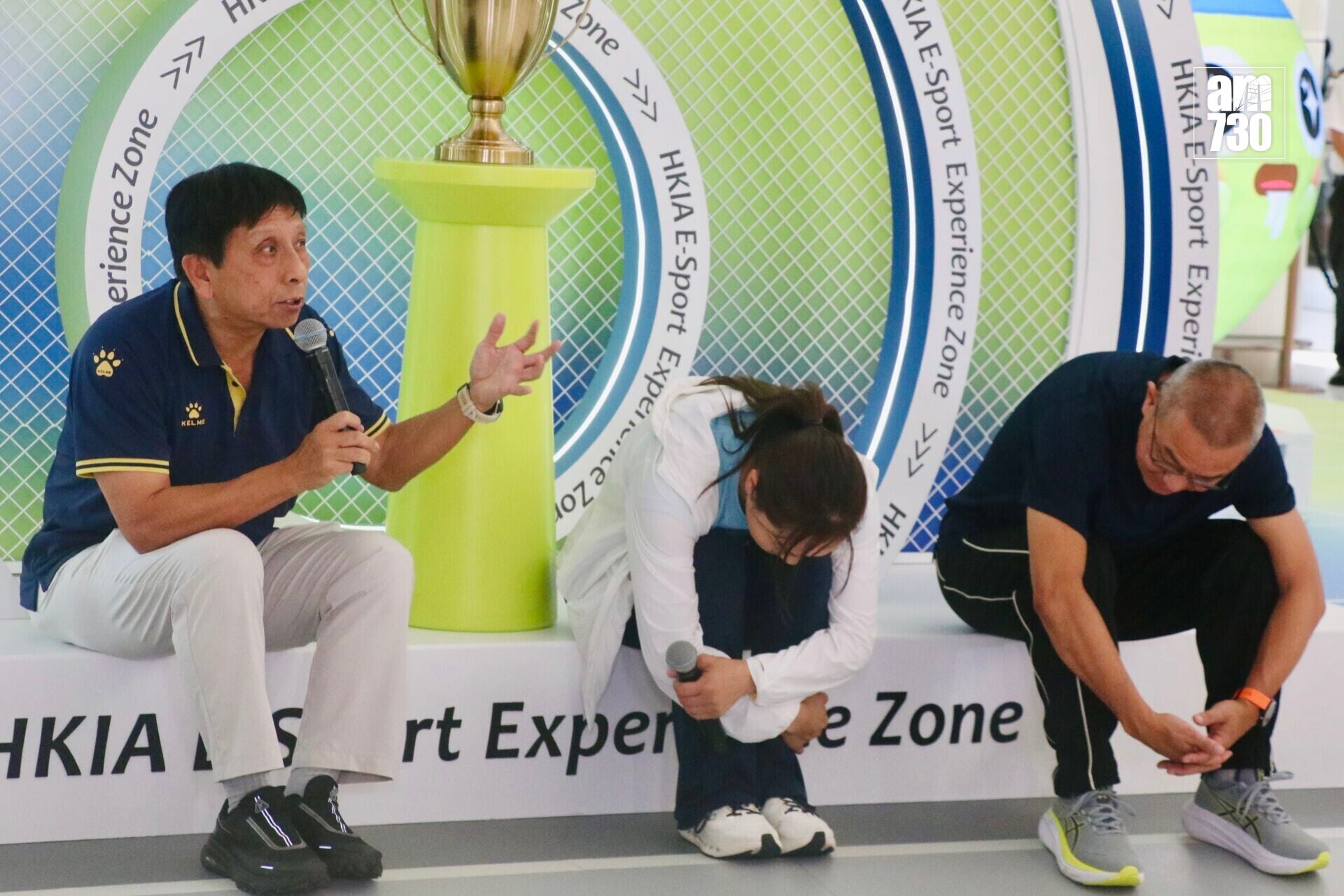 香港國際機場於7月17日起推出全新「E-sport電競體驗區」(吳清秀攝)
