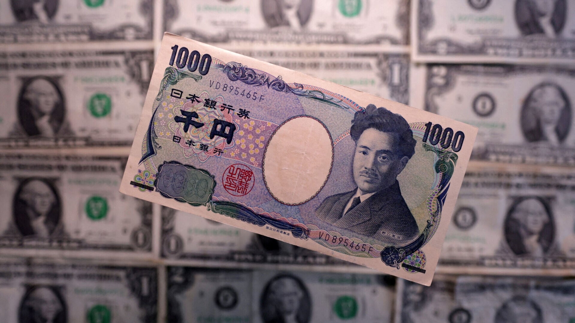 日圓持續走弱，美元兌日圓一度跌破163關口。(資料圖片/路透社)