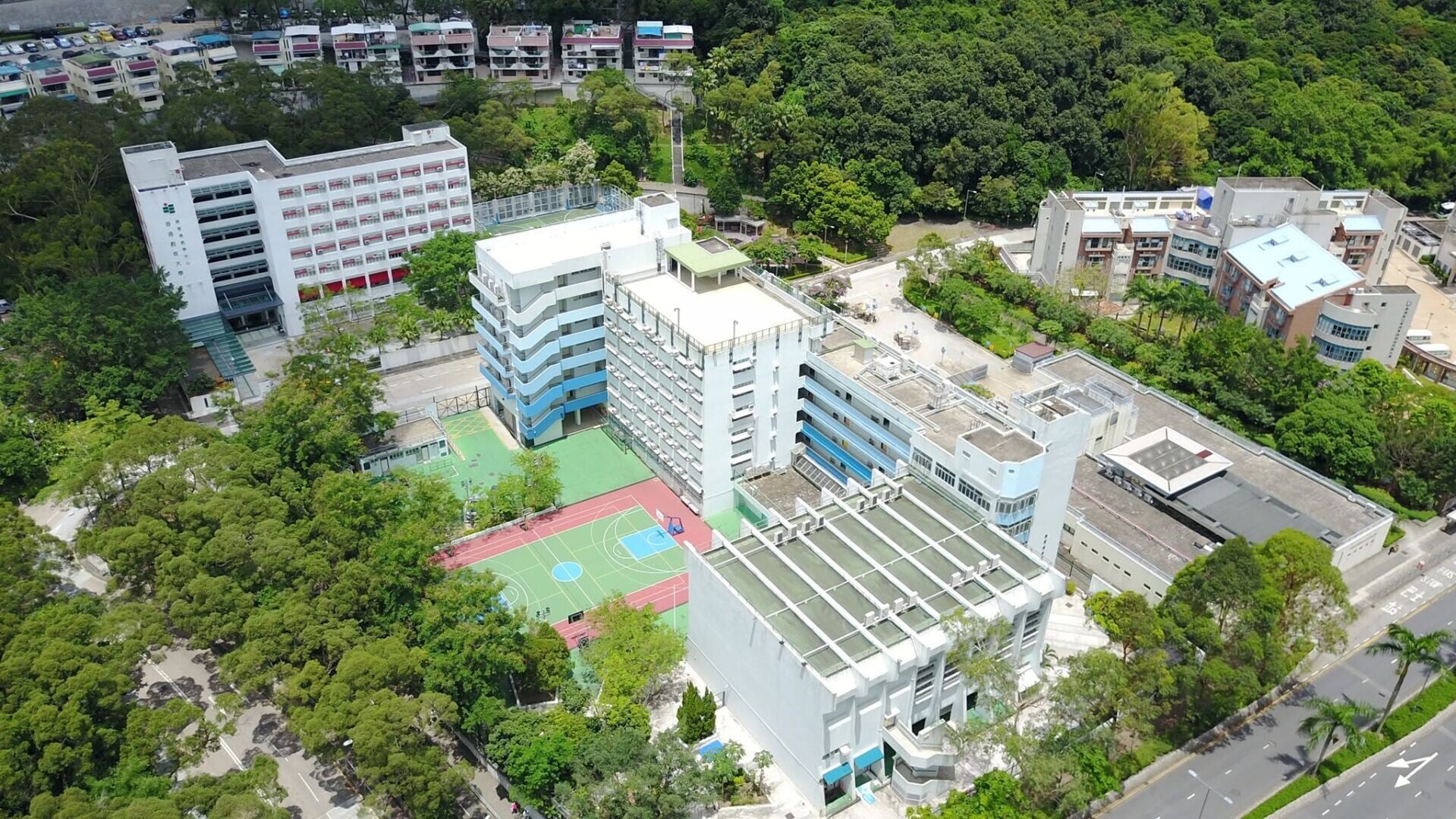 將軍澳官立中學被爆系統出錯。(將軍澳官立中學FB圖片)