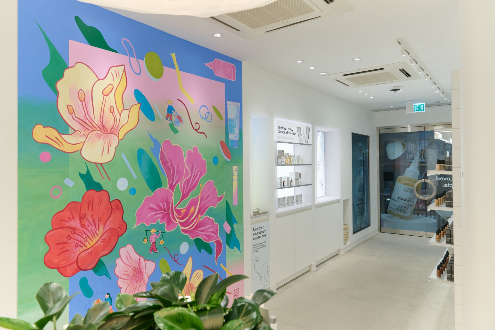 本地藝術壁畫呼應社區氣息