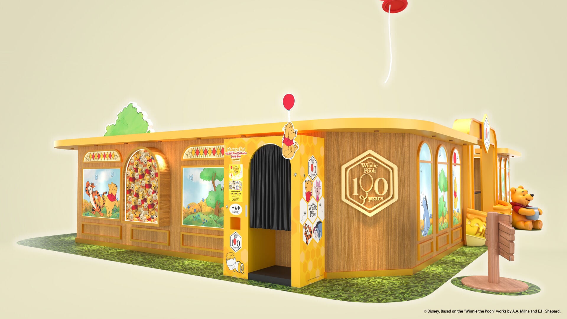 Winnie the Pooh Pop Up Store@FW 5