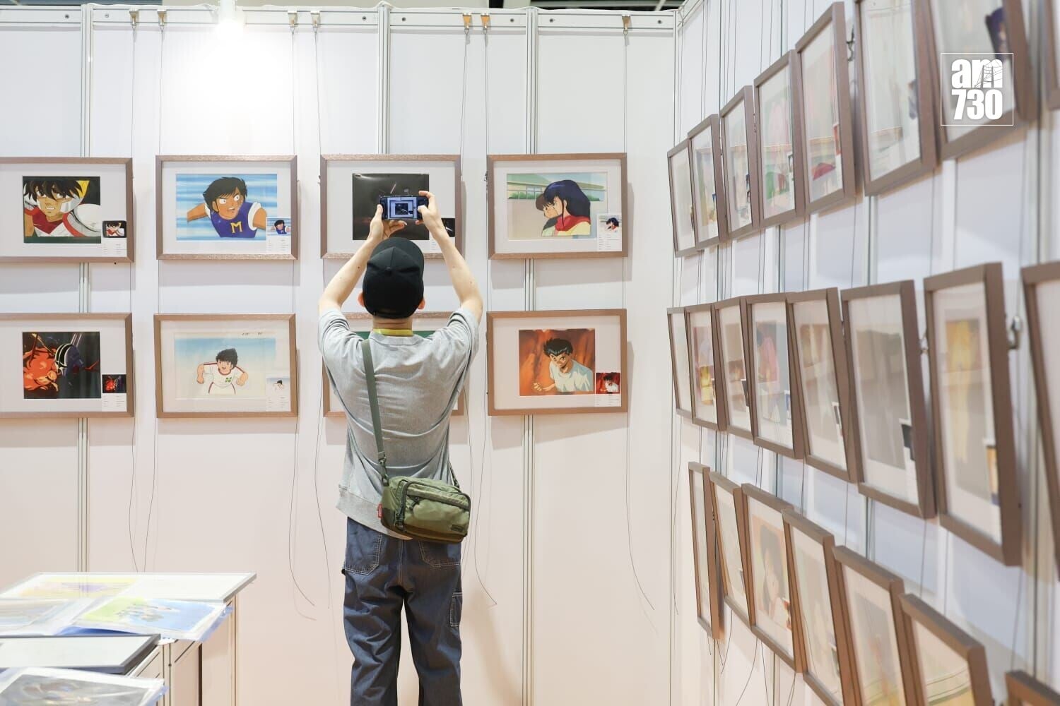香港動漫電玩節明日開鑼,展商憂颱風影響活動舉行。(周令知攝)