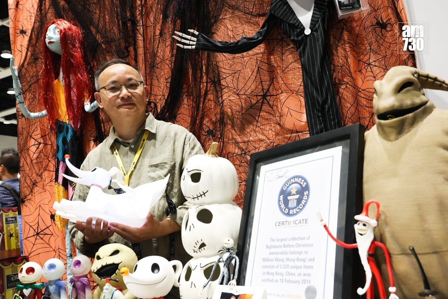 香港動漫電玩節明日開鑼,展商憂颱風影響活動舉行。(周令知攝)