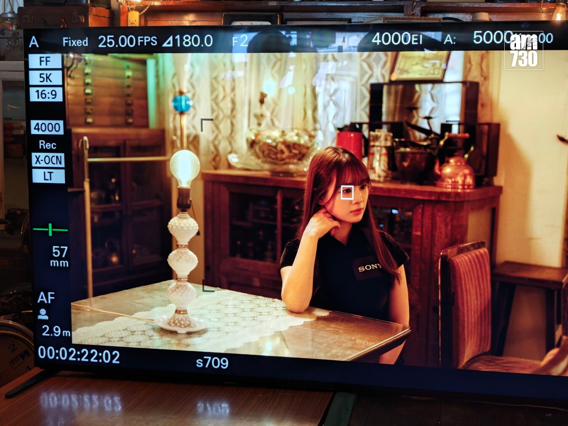 Sony FX5新增ISO 4000,實現不同效果的影像表現。