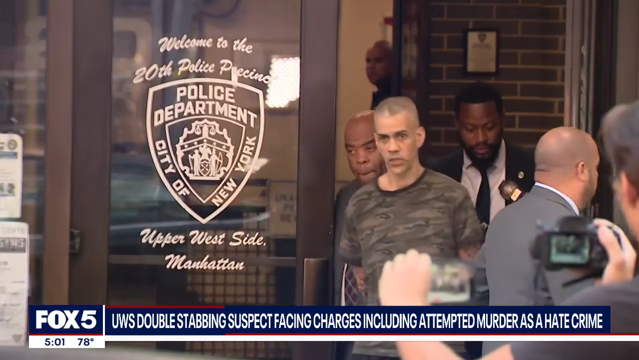 UWS stabbing suspect facing hate crime charges 0 7 screenshot