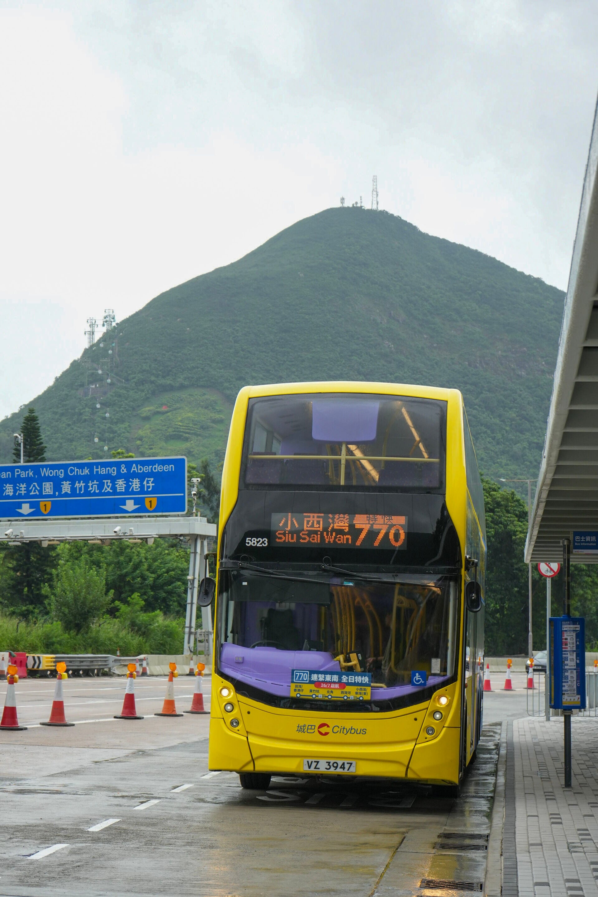 城巴37條路線周日起服務全新香港仔隧道巴士轉乘站。