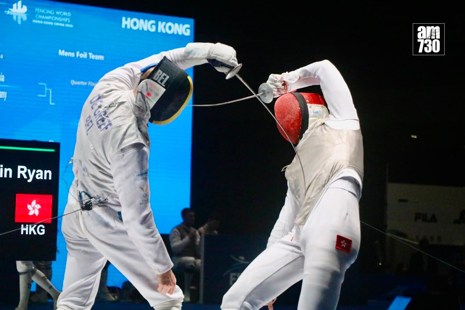 劍擊世界錦標賽2026在,香港男子花劍隊擊敗匈牙利。