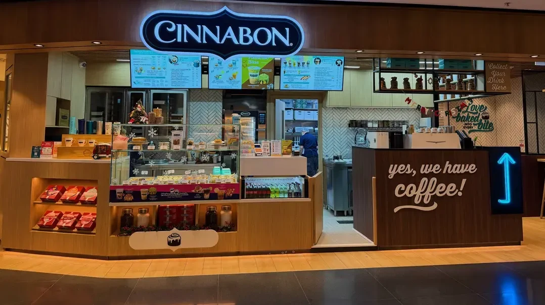 啟德Airside的肉桂卷店Cinnabon經已悄然結業。(Openrice)