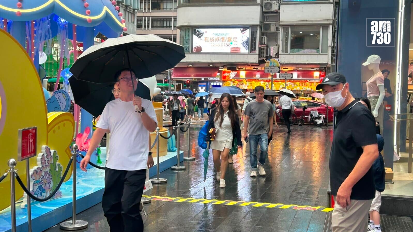 本港地區今日天氣預測大致多雲，有幾陣驟雨及雷暴，部分地區驟雨較多。(資料圖片)