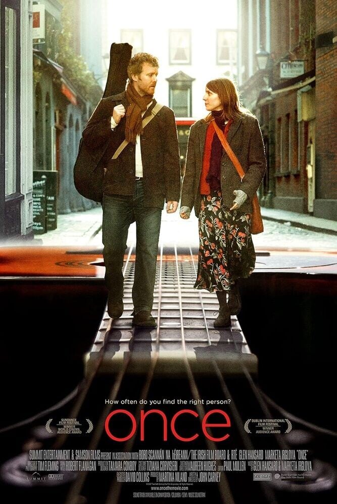 2007年電影《一奏傾情》(Once)。(X)