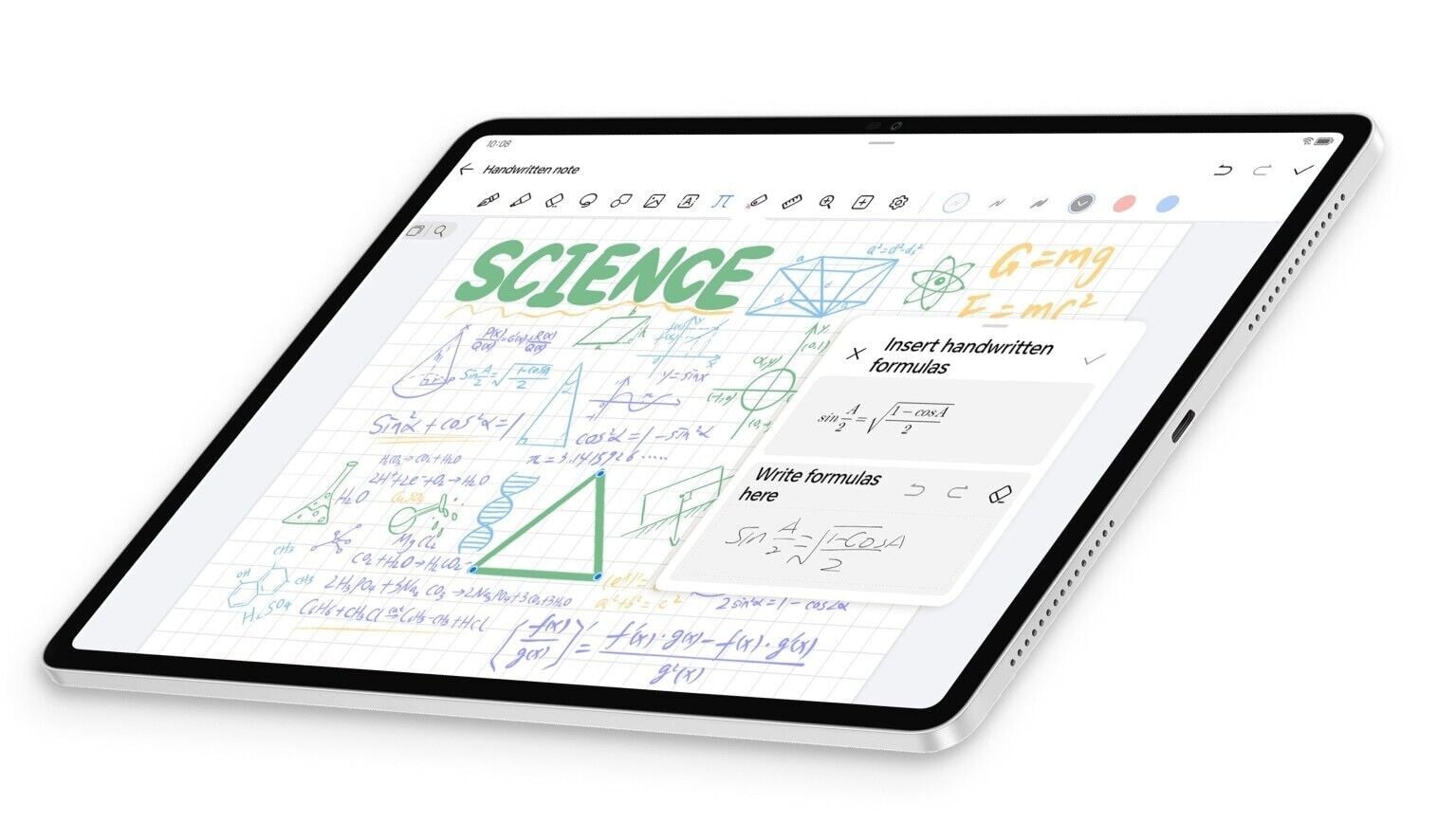 HONOR Pad V9內置升級版HONOR Notes。