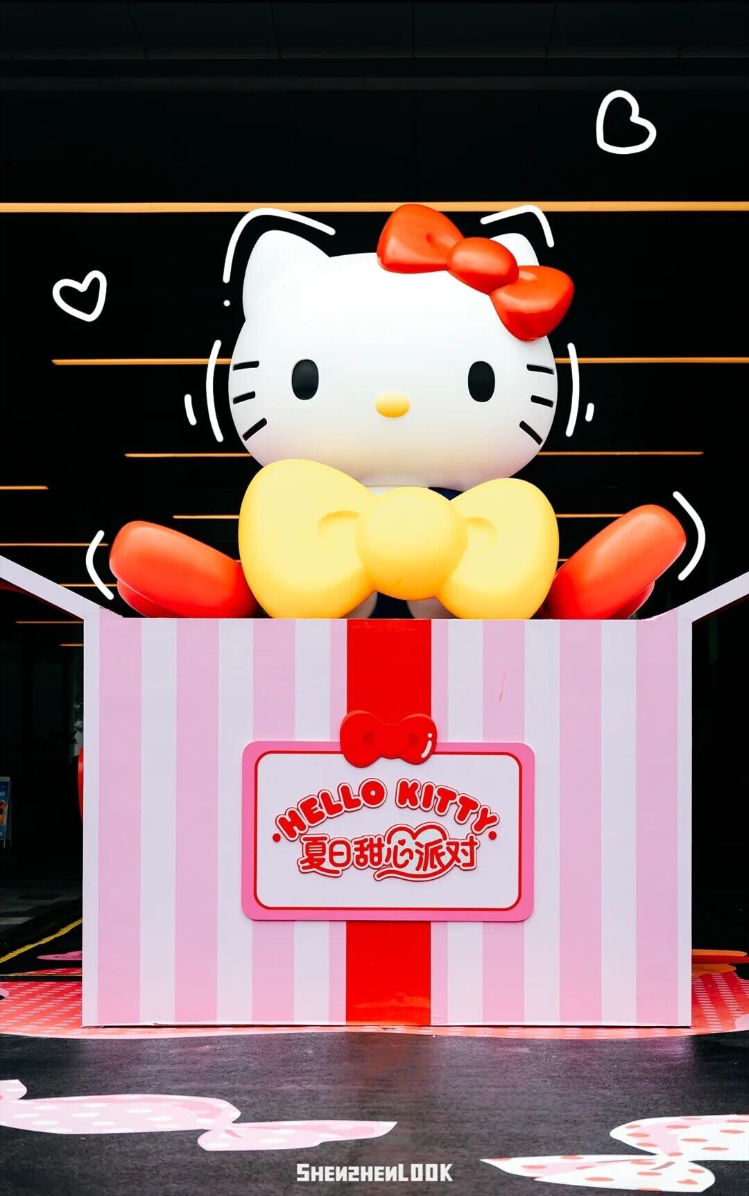 🎀深圳Hello Kitty痛城!8.8米巨型Kitty超甜 5 ShenzhenLOOK 來自小紅書網頁版