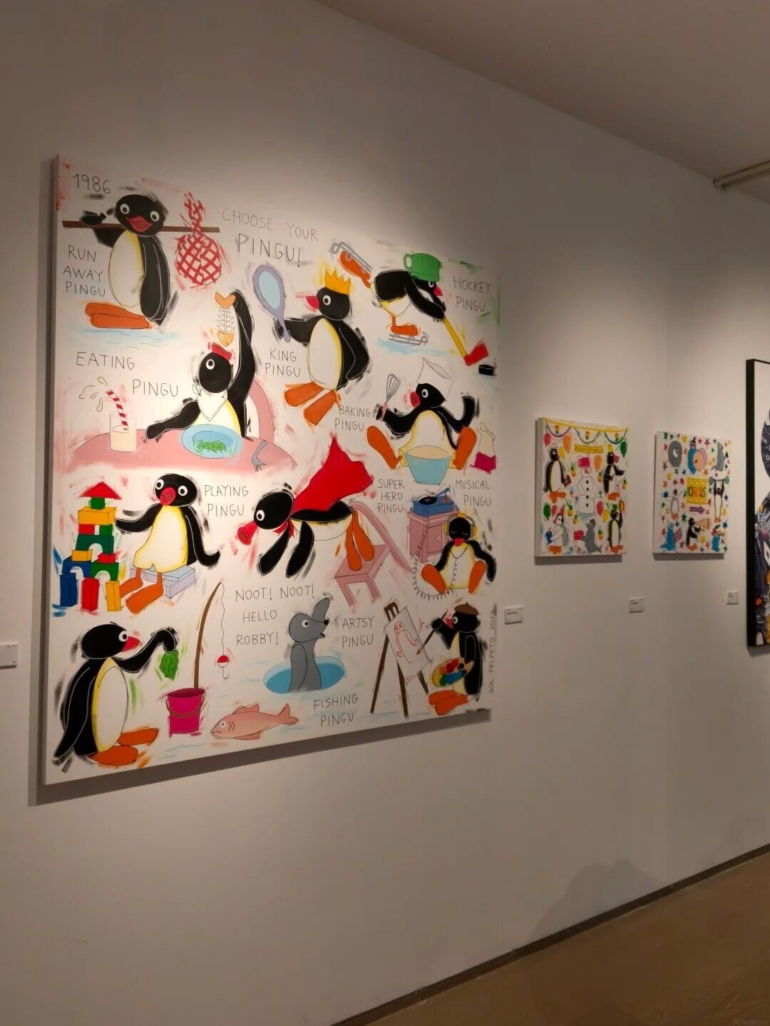 沉浸式体验pingu艺术展的一天 3 pingu是乖宝宝(见过雨琦版) 來自小紅書網頁版