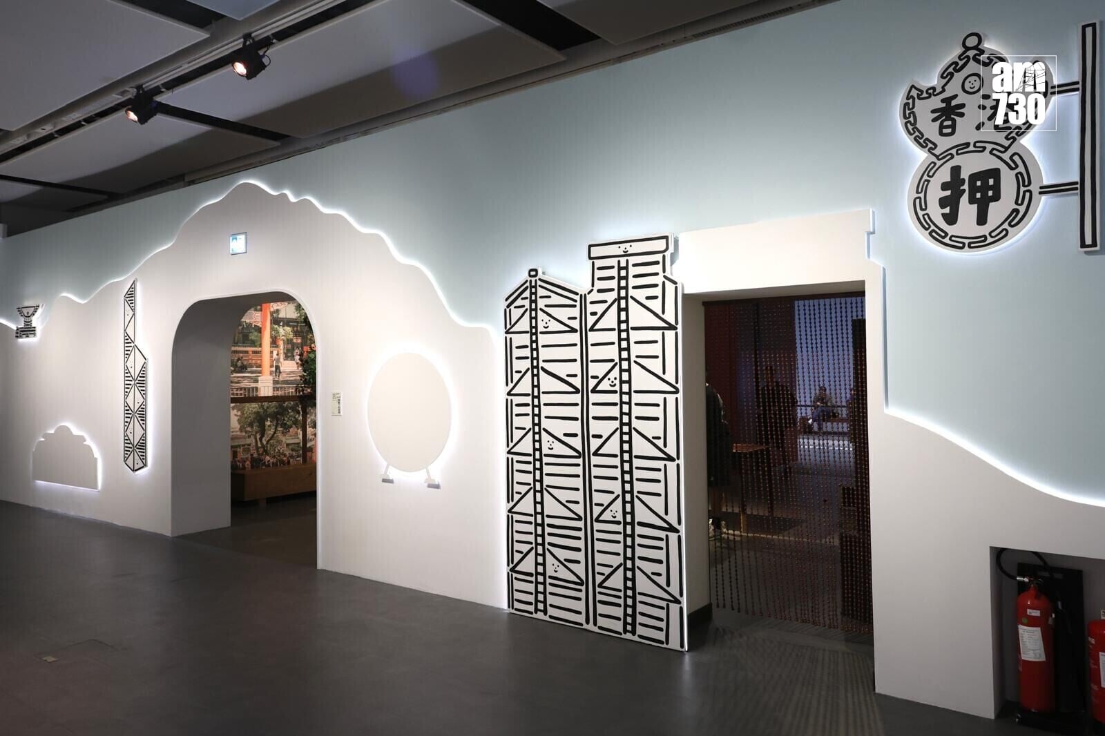 香港故宮文化博物館「城中一日─跨越時空的格物實驗」展覽明日起至明年2月22日,在展廳7開放參觀(周令知攝)