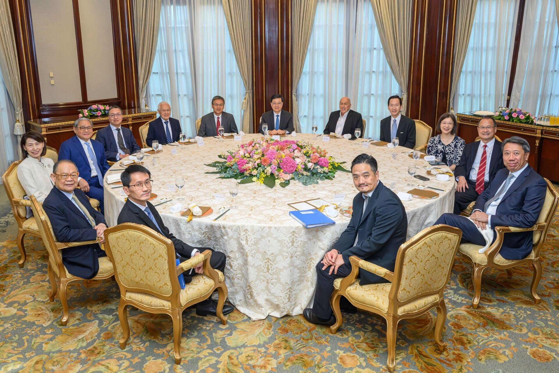圖示7月30日舉行的第三場會議。(政府新聞處)