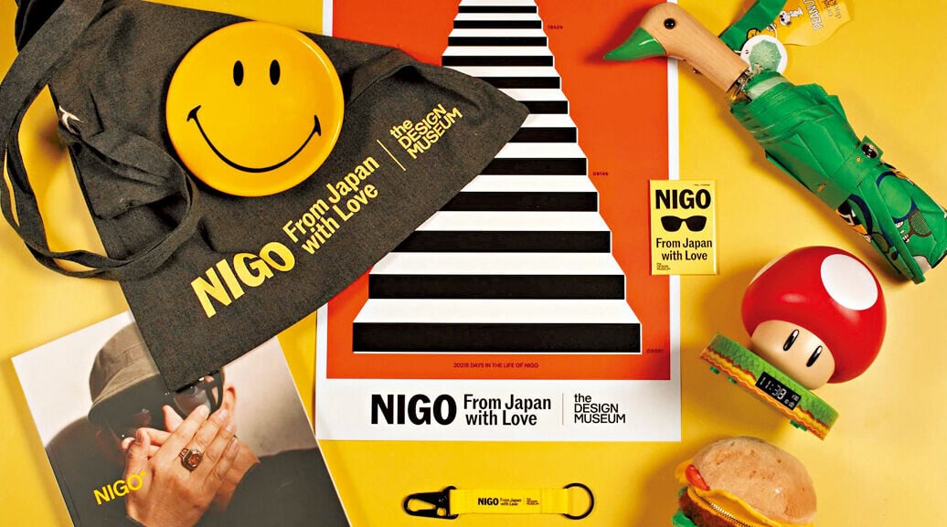 Nike x NIGO: From Japan with Love限量服飾系列現已於倫敦Design Museum商店及官方網店(https://designmuseumshop.com/collections/nigo-from-japan-with-love)發售。