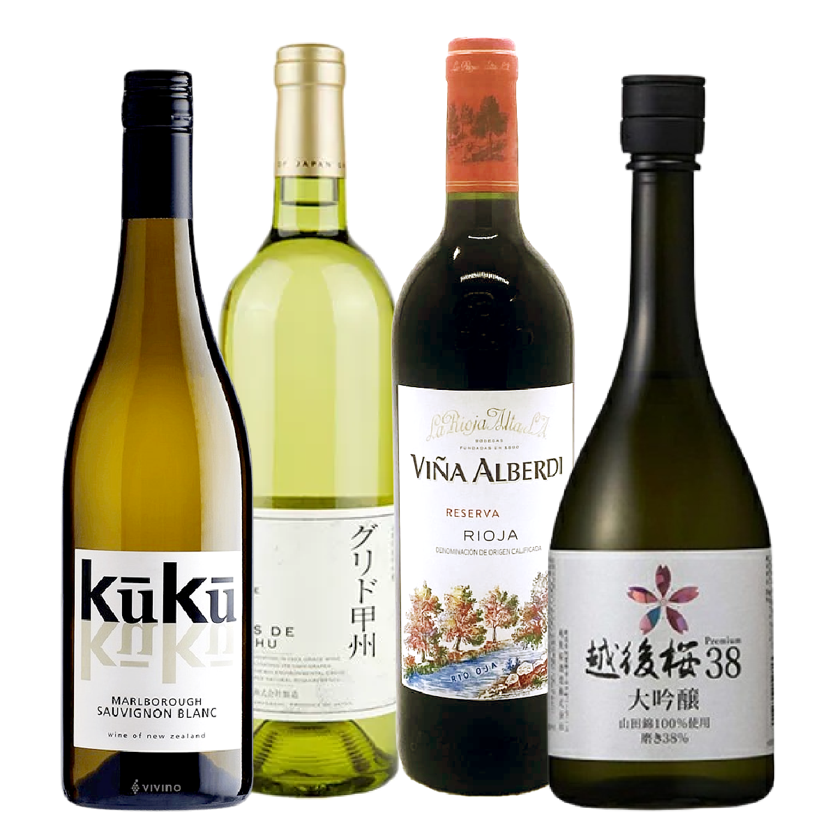 紅白酒, 日本酒, 燒酌