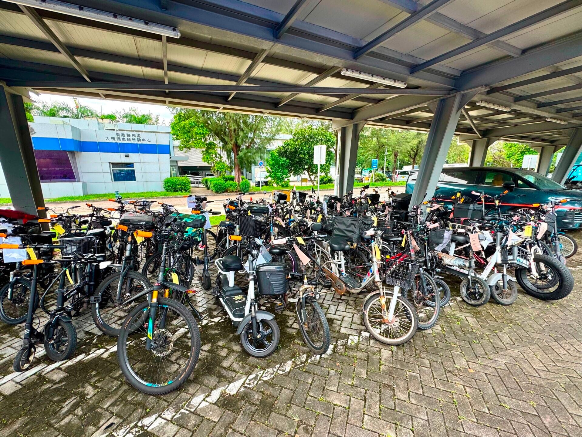 警新界北打擊非法電動單車,5日拘149人最細僅14歲。