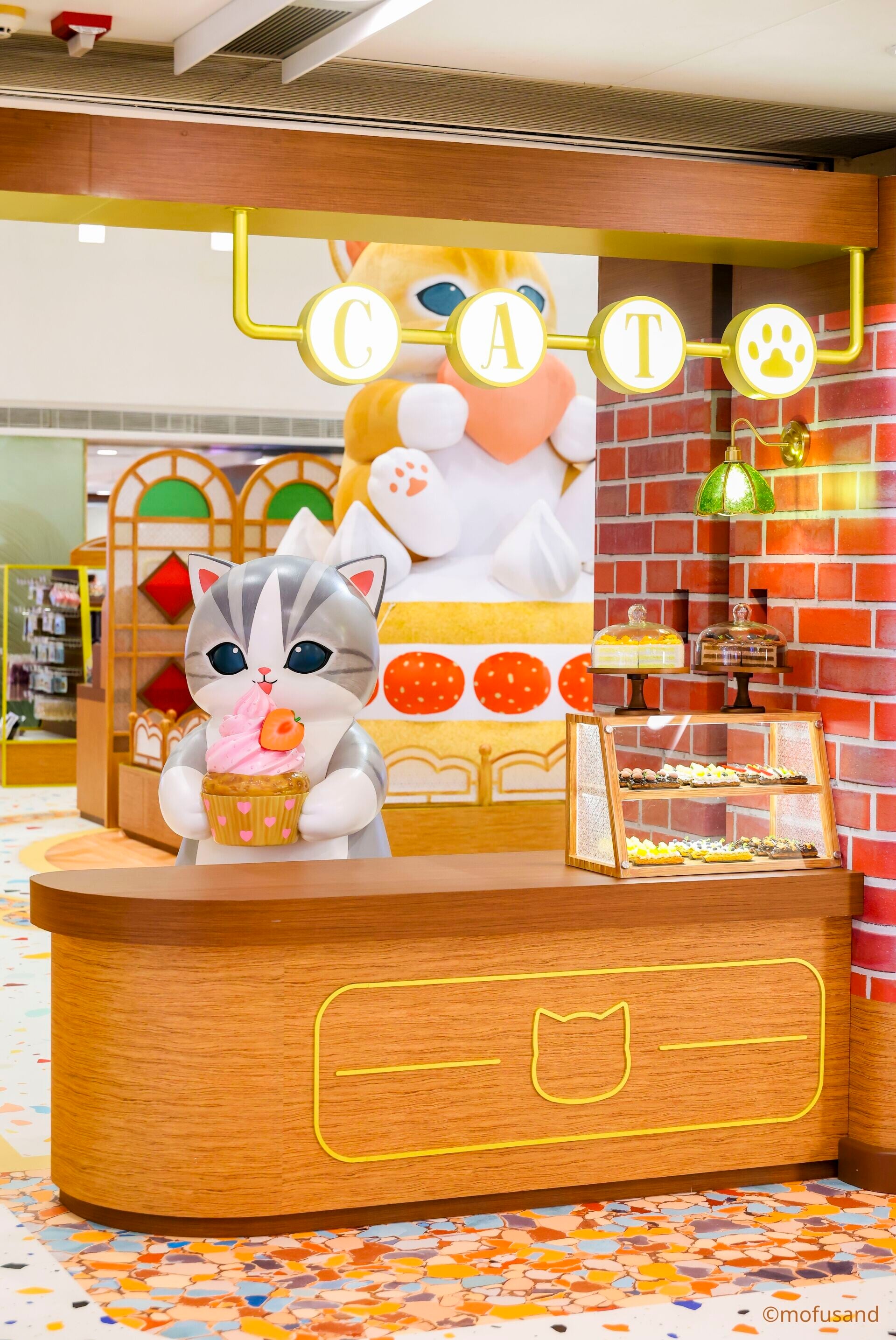 德福廣場mofusand復古喫茶店甜蜜登場 (2)