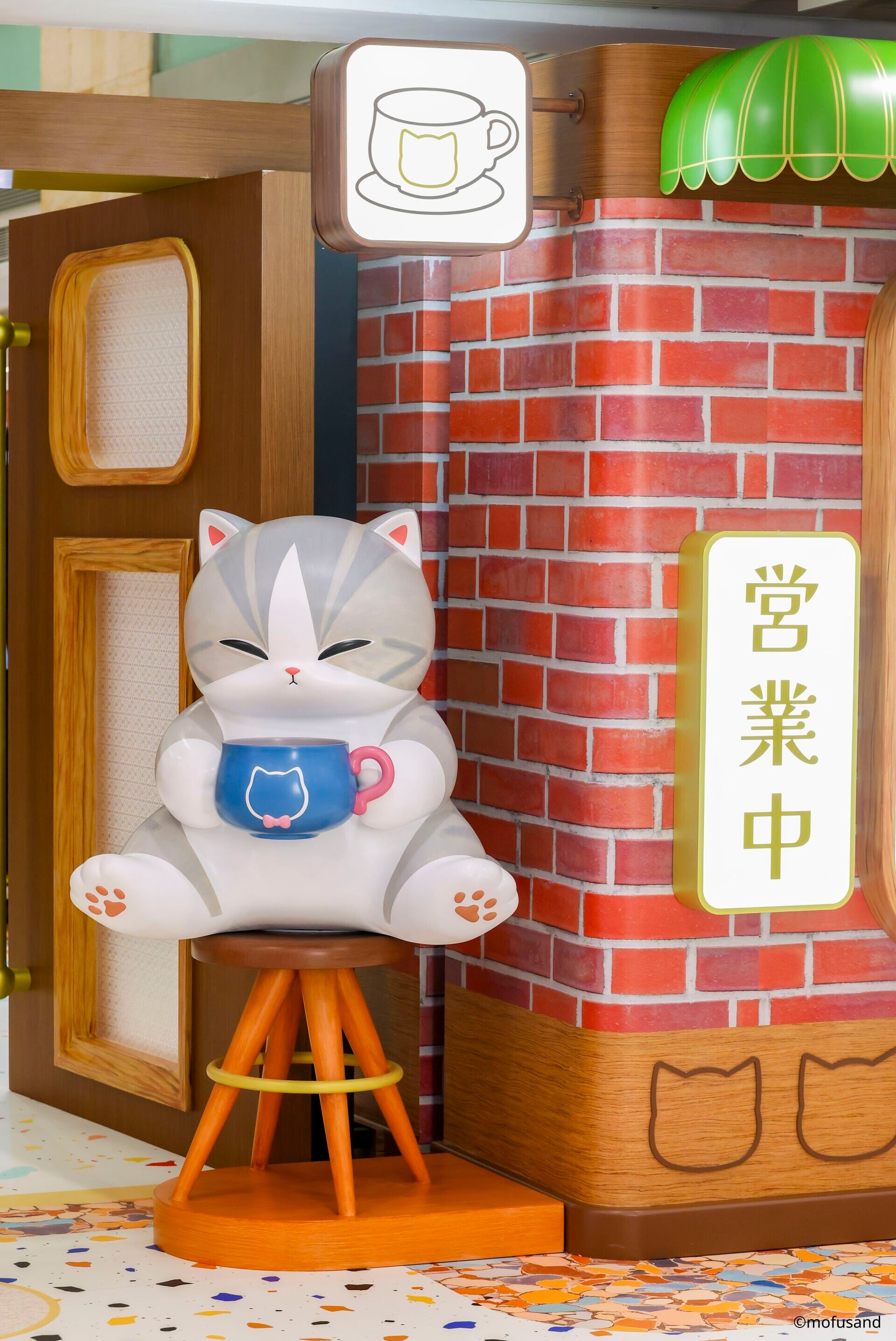 德福廣場mofusand復古喫茶店甜蜜登場