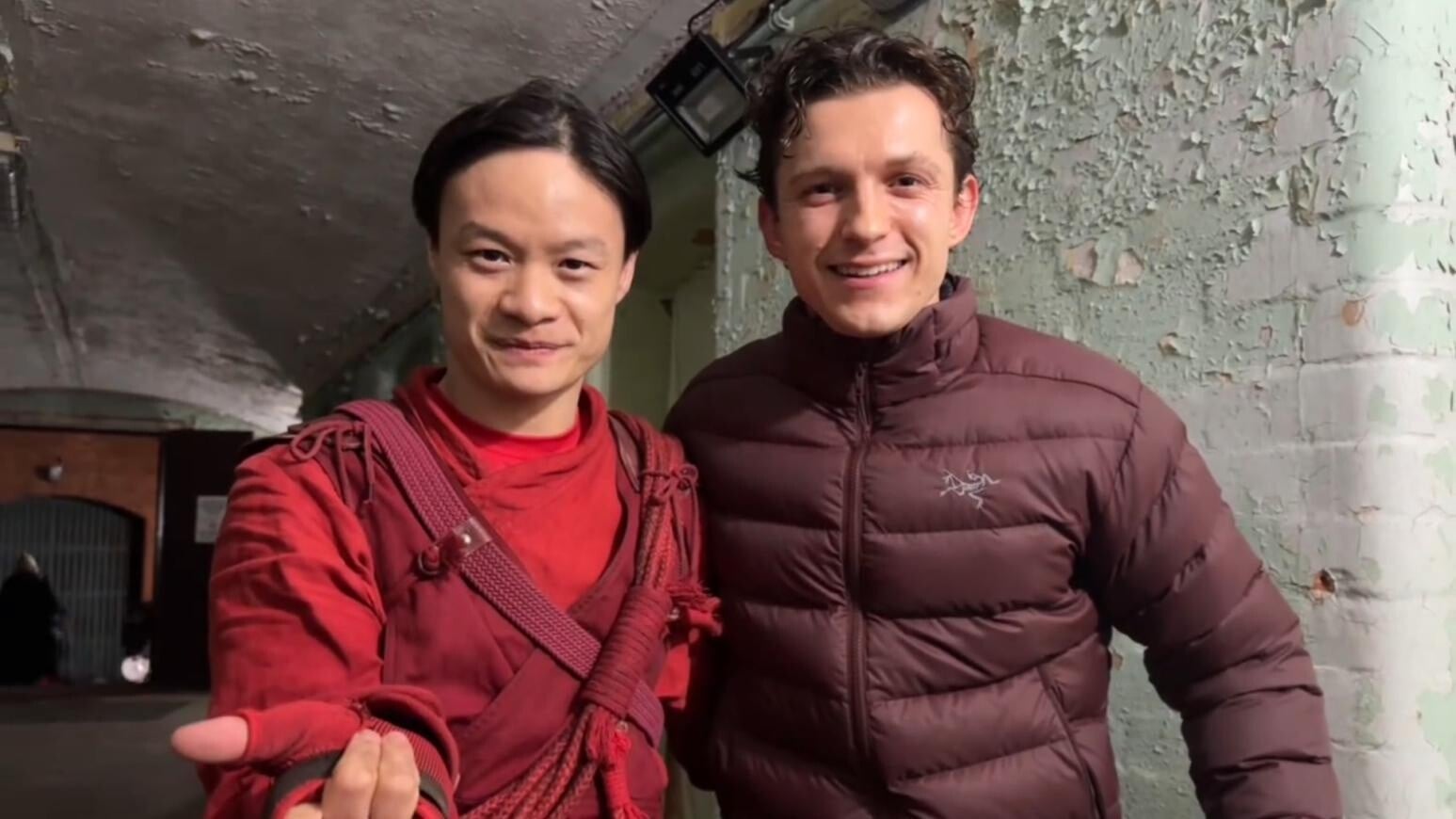 蜘蛛俠英雄重生｜王壯壯擔任Tom Holland替身，大讚對方無架子