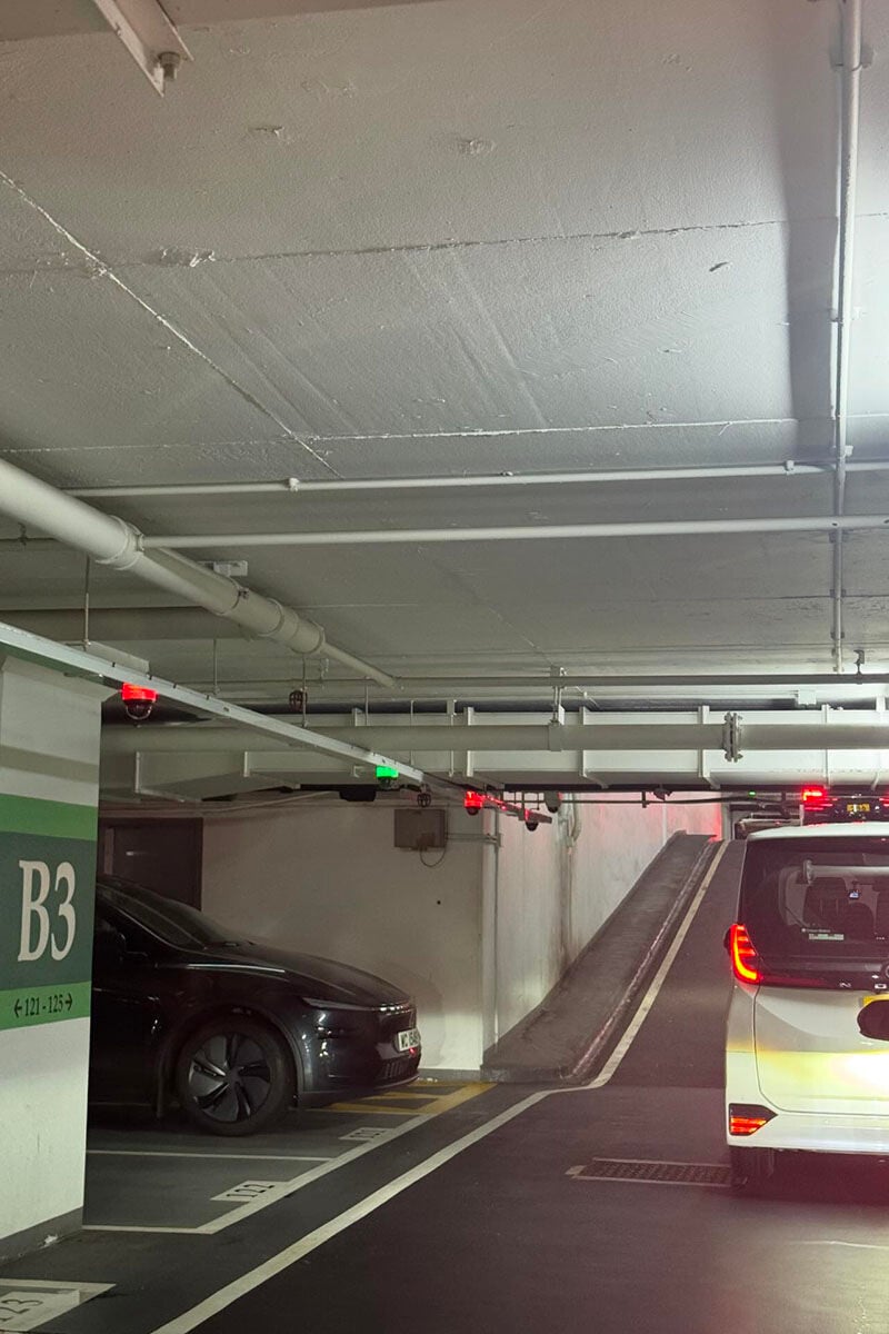 日前太古城停車場出口大擠塞,唔少車都最少排咗一個鐘頭先走到。(Threads用戶lokjessy圖片)