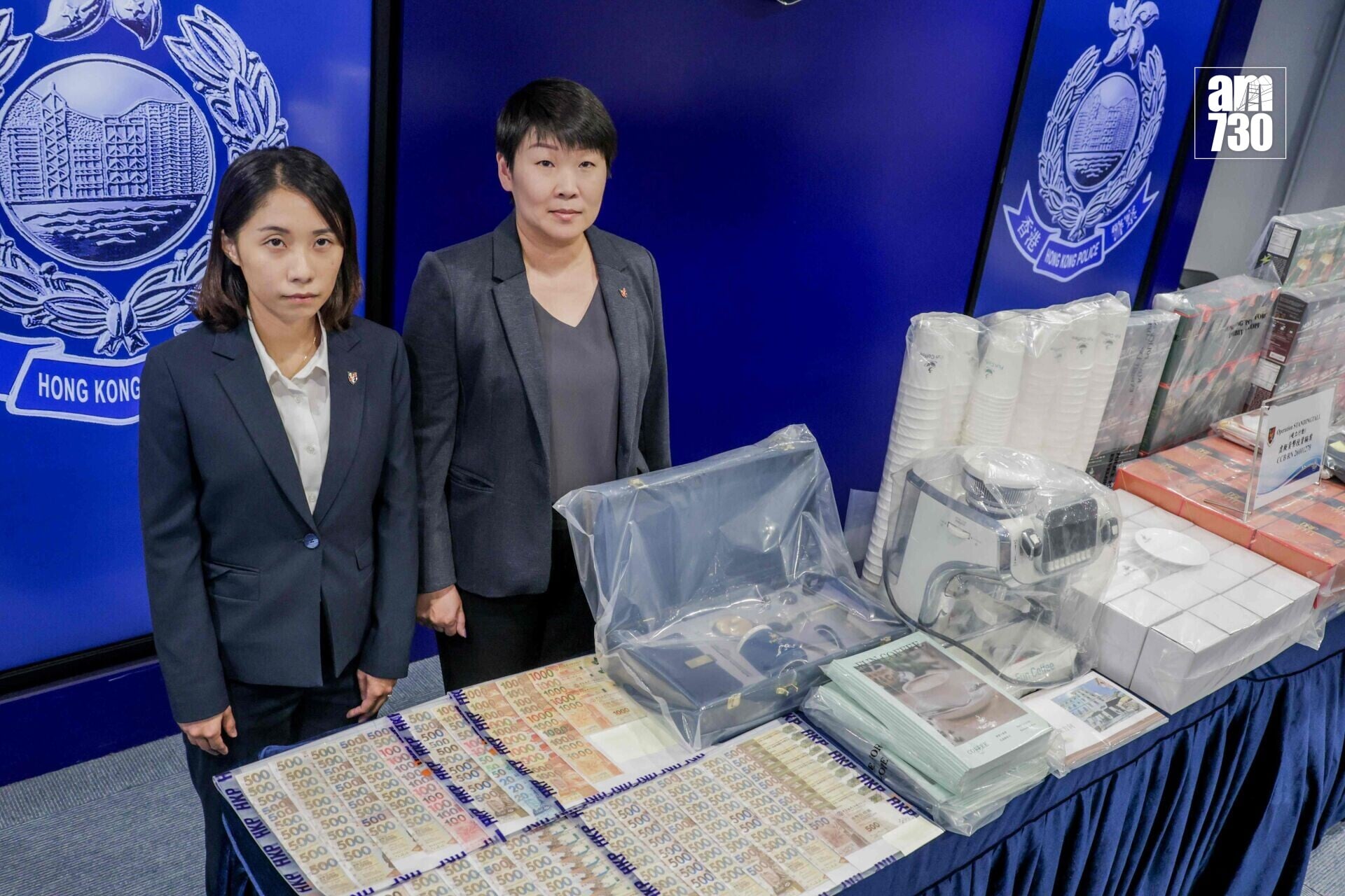 警方周二(4日)公布,一個自稱咖啡投資的「Fun Coffee」公司懷疑設投資騙局,警方接獲225宗相關舉報,涉款達9400萬元,並拘捕6人。(資料圖片)