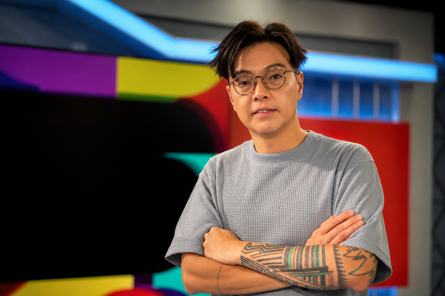 逾3米高巨型屏幕直播F1賽事 專業評述員帶領現場觀眾投入熾熱氣氛 Now TV專業級評述員陳恩能(丹尼爾)