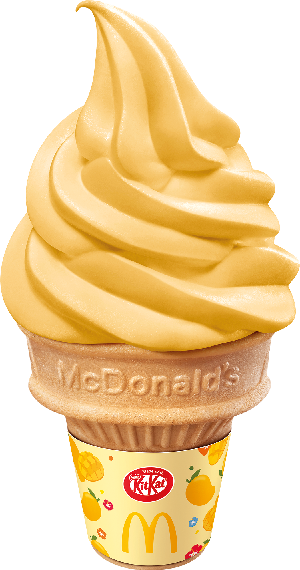 C2. Mango Sundae Cone