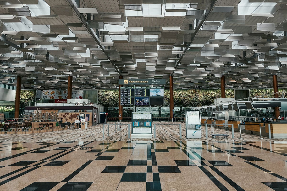 新加坡樟宜機場。(Unsplash圖片)