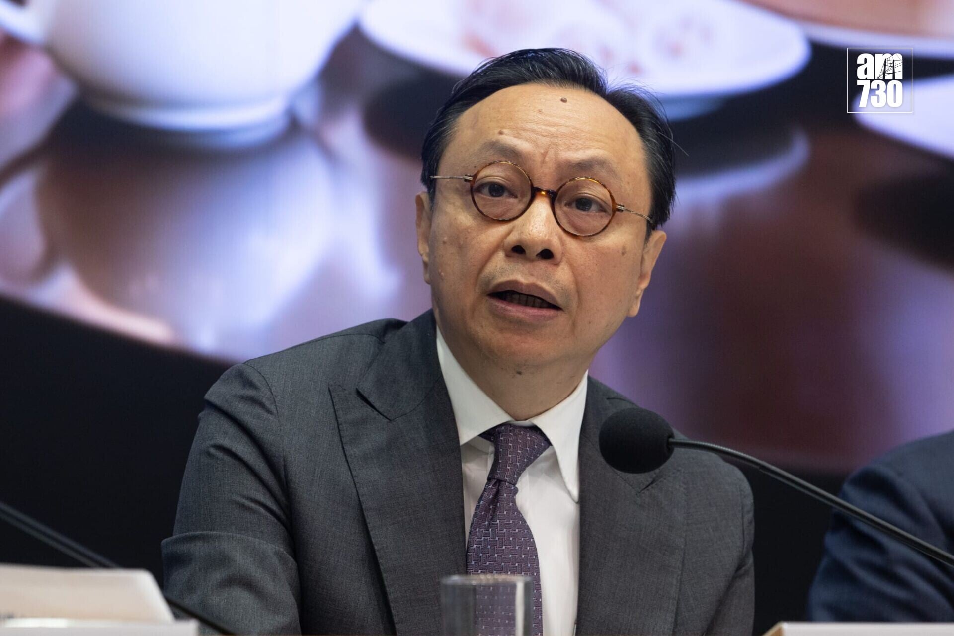 維民補充,美國息口有時較難預計。(蘇文傑攝)