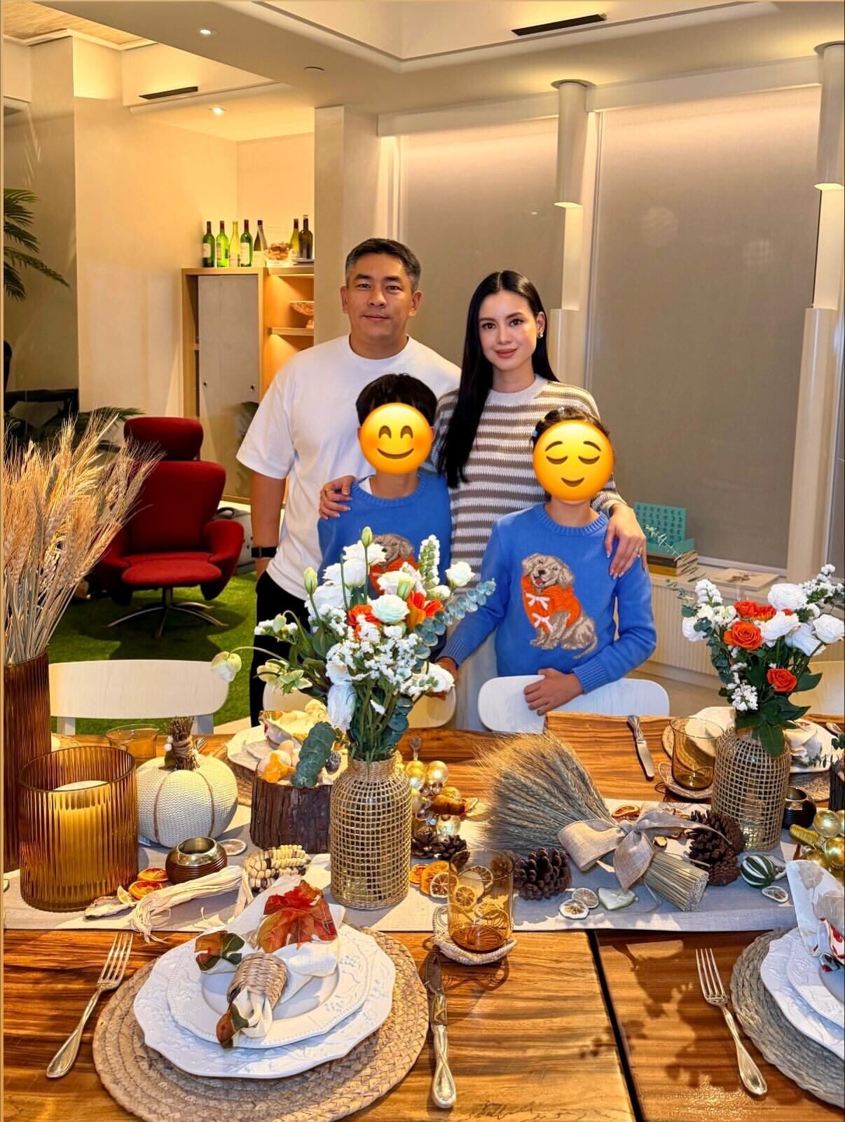 Ho’s annual Friendsgiving 2025 🍁🦃🧡🥧🍂#happythanksgiving