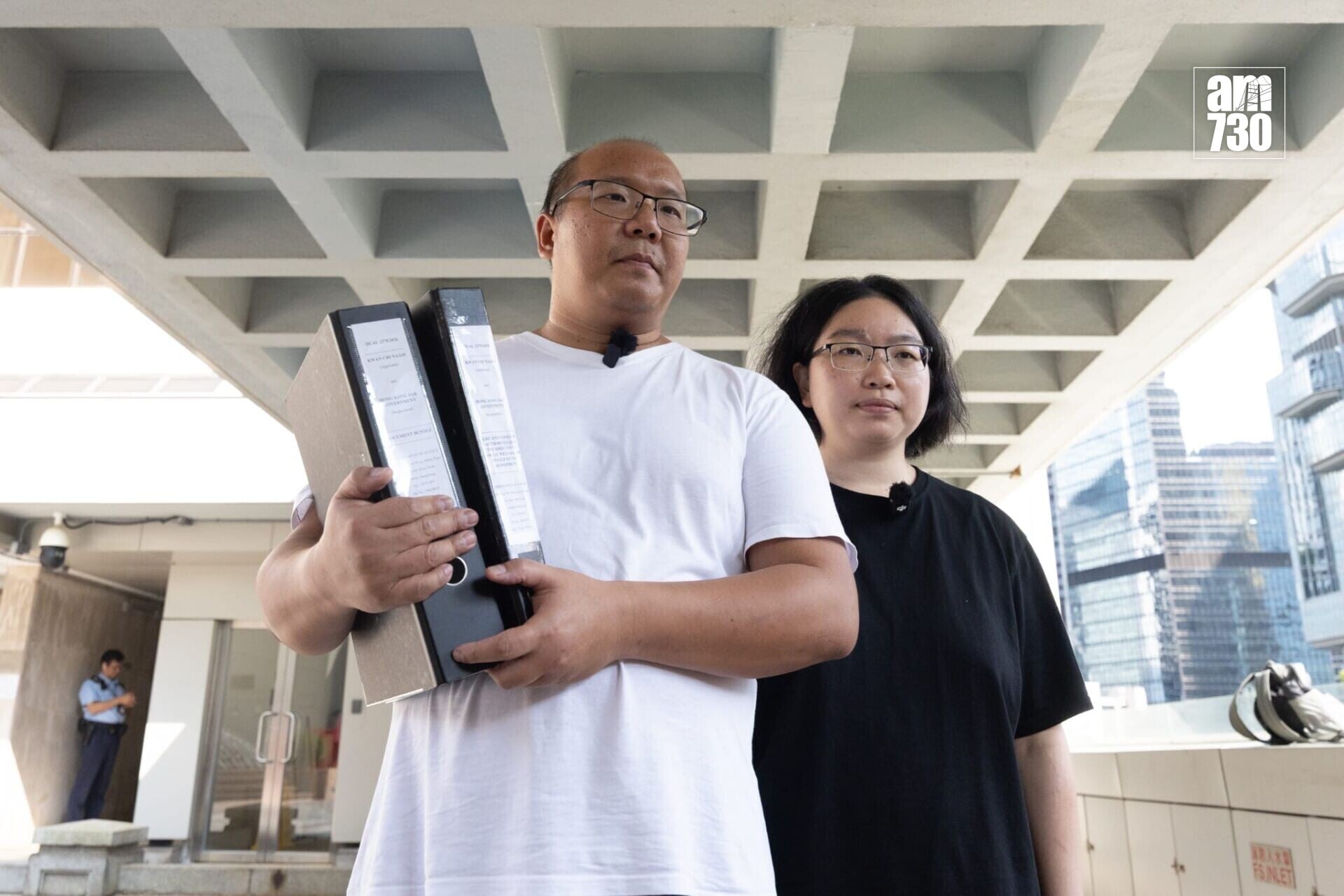 「非常父母」為男嬰申請人身保護令(蘇文傑攝)