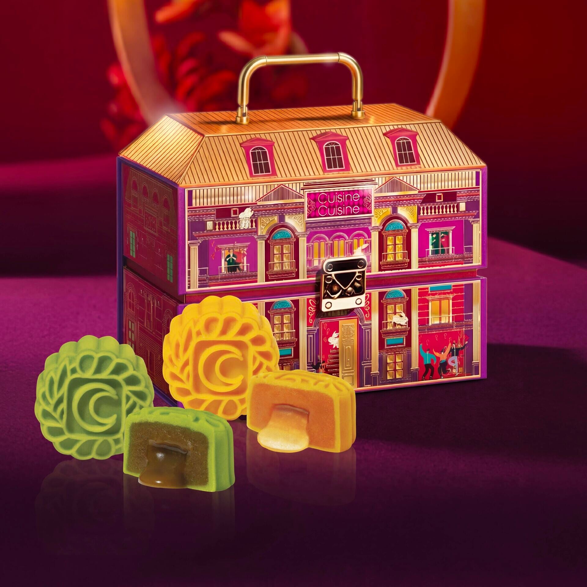 Cuisine Cuisine 國金軒 流心雙輝月餅 Auspicious Duo Lava Mooncakes