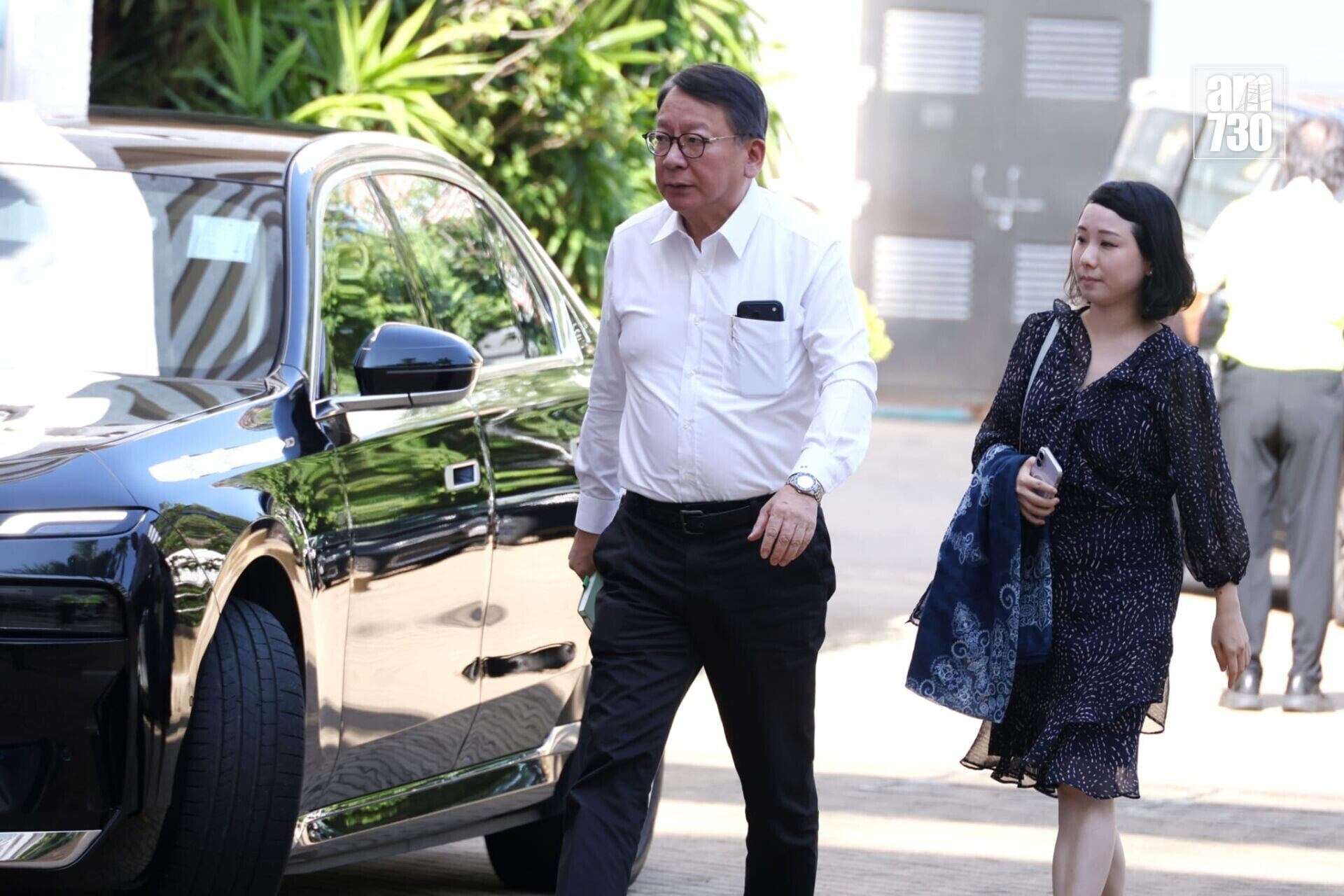 政務司長陳國基。(林俊源攝)