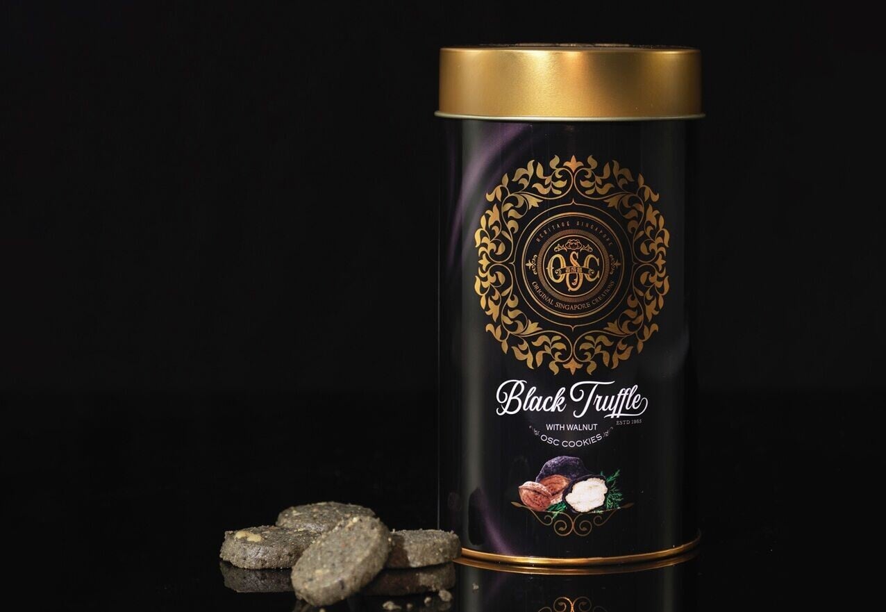 Black truffle 黑松露核桃曲奇