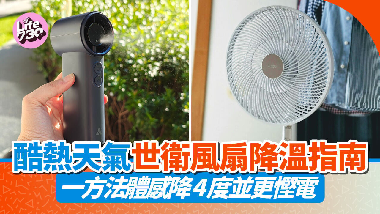 世界衛生組織《高溫與健康》報告提供了幾項實用風扇貼士。