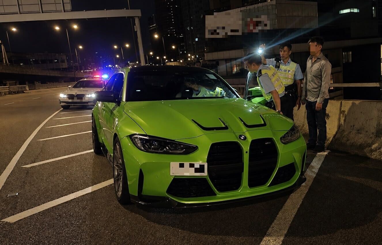 警方首次運用無人機,於觀塘打擊危險駕駛