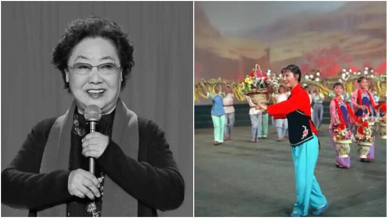 內地著名歌劇表演藝術家郭蘭英11日病逝。（圖／翻攝央視新聞）