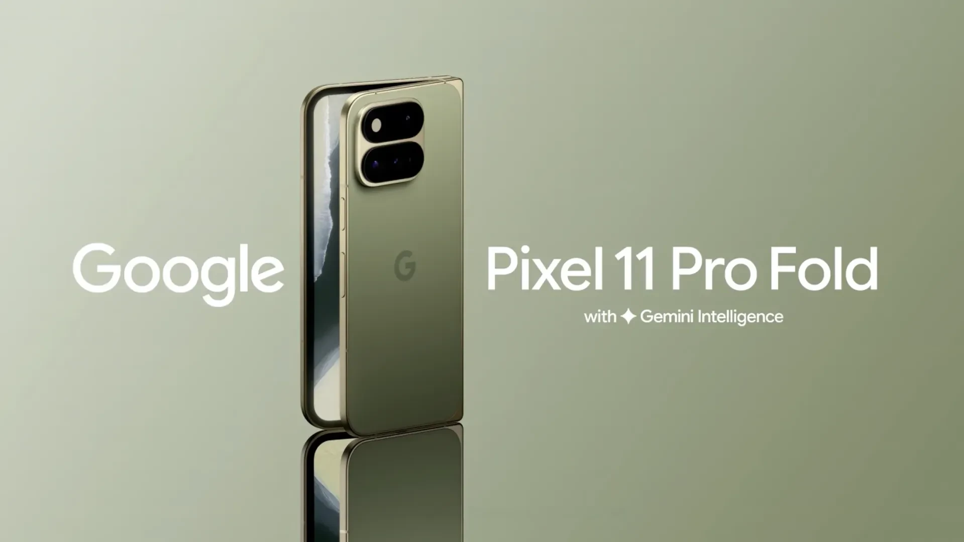 Pixel 11 Pro Fold機身比上代更加輕身纖薄。