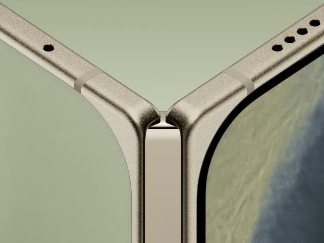 Pixel 11 Pro Fold改良了背蓋及轉軸設計。