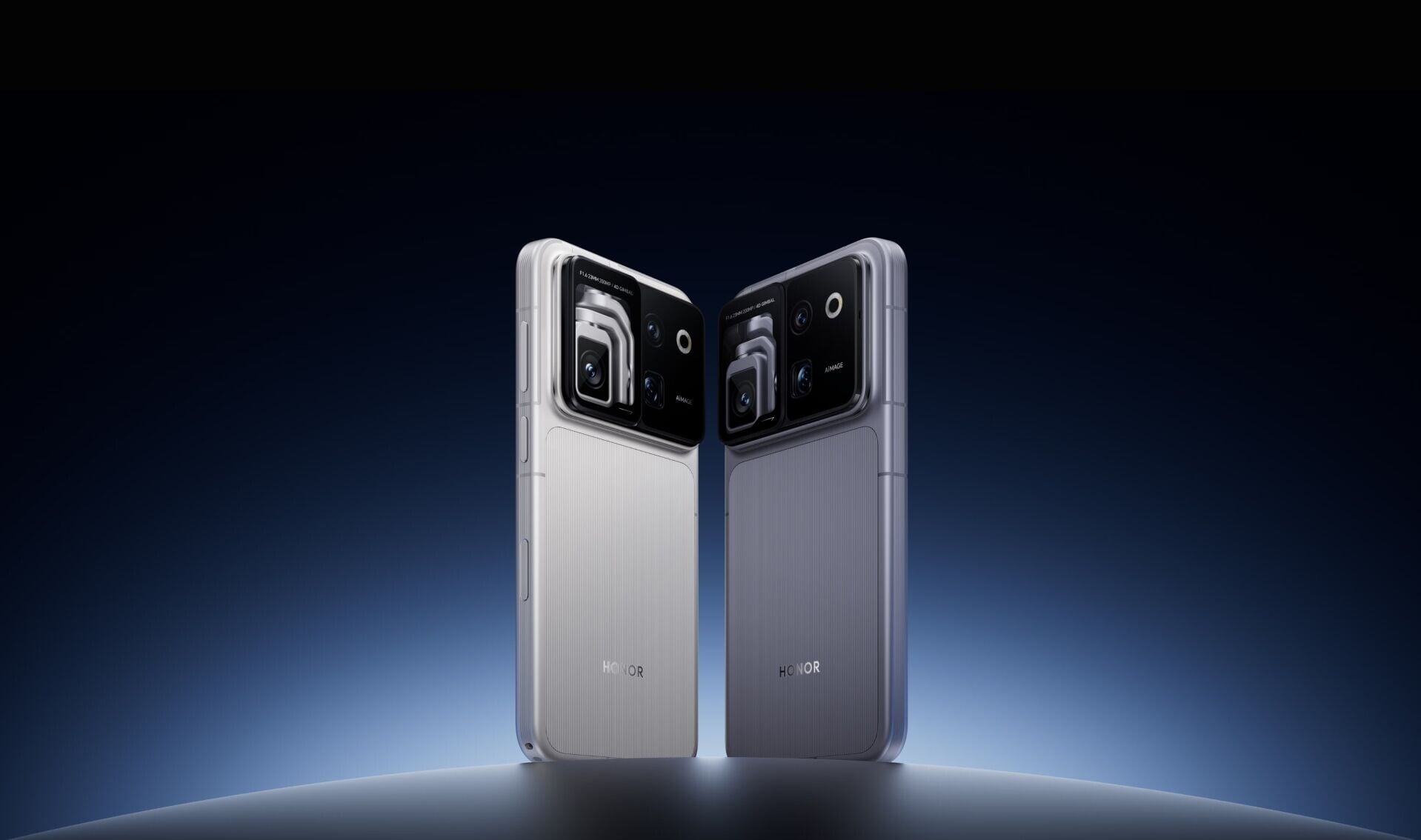 HONOR Robot Phone具備星軌銀及月影灰兩款配色。