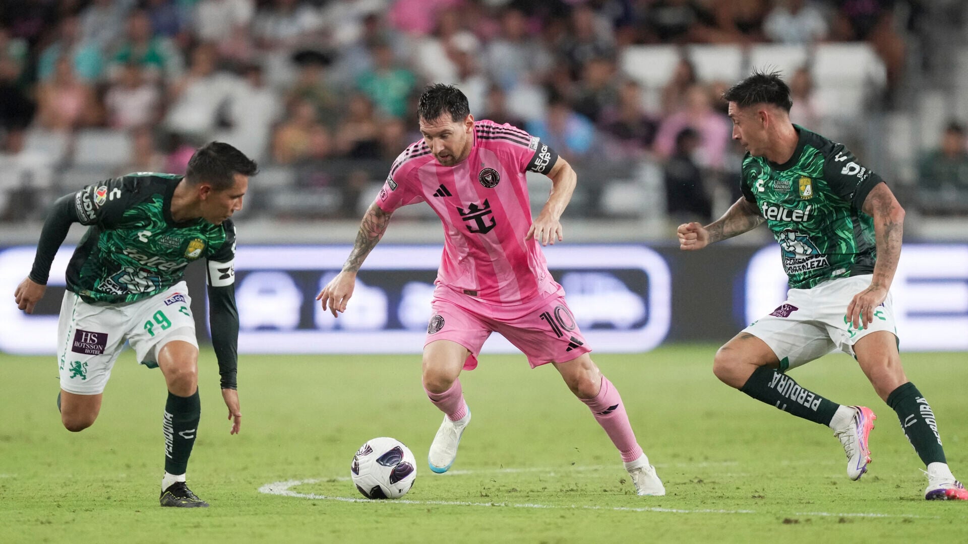 2026 08 13T023040Z 386236966 MT1USATODAY29570851 RTRMADP 3 MLS LEAGUES CUP PHASE ONE CLUB LEON AT INTER MIAMI FC