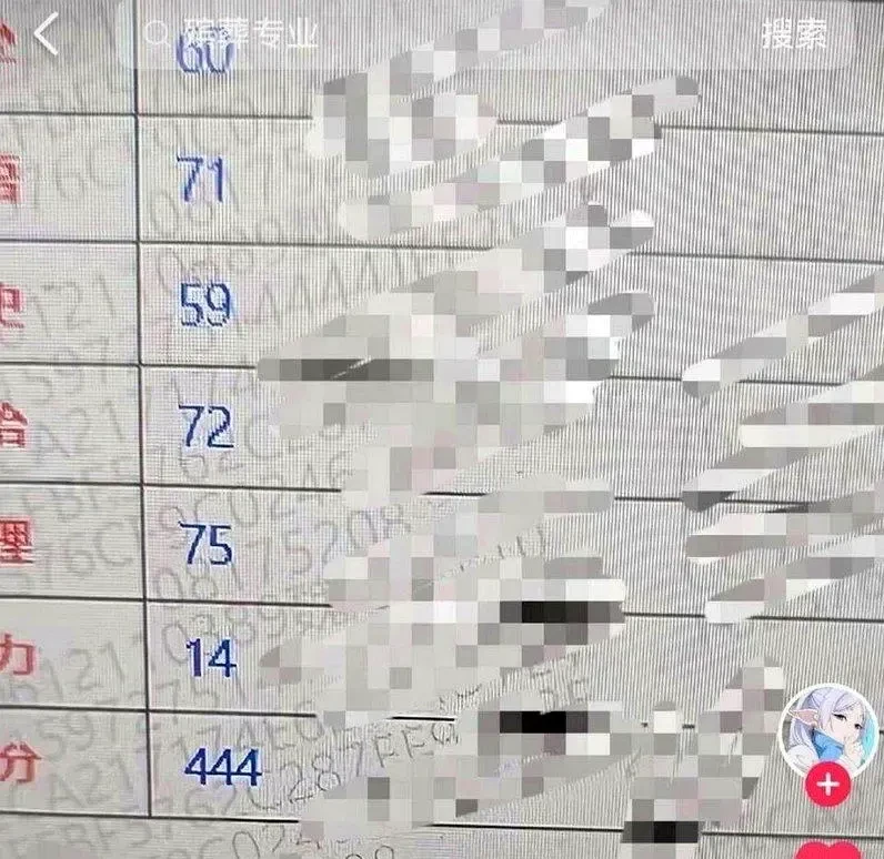 河南省焦作市一名高中畢業生高考考出444分,入讀三門峽一間高校「殯葬專業」